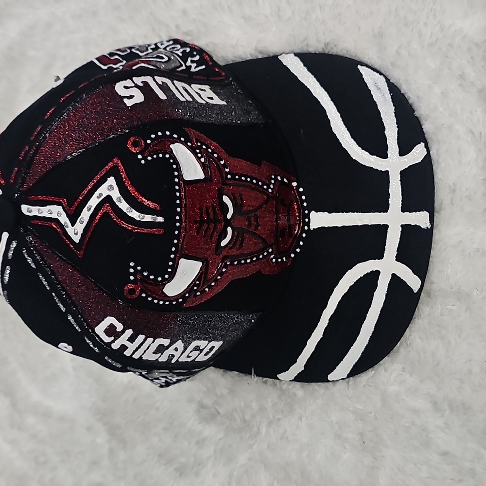 Chicago Bulls - Hand Painted Cap